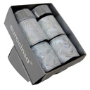 ESTUCHE CINTA TEXTIL NAVIDAD XMAS SILVER A-25/60mm. 6 ROLLOS x 3/2m. C-05