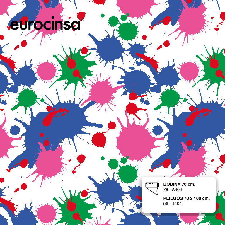 BOBINA PAPEL FANTASIA TODO AÑO 70cm. x 9,5-9,8 Kg.