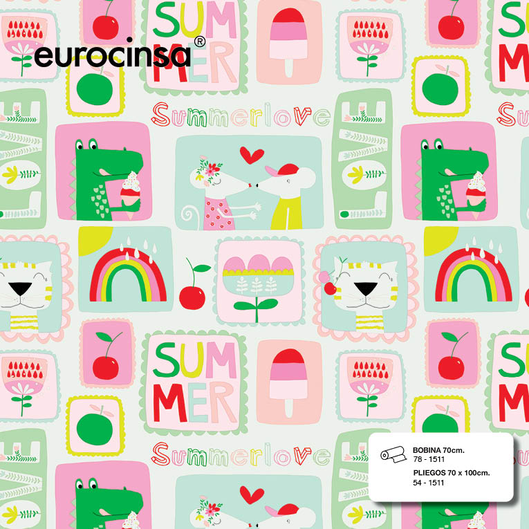 BOBINA PAPEL FANTASIA TODO AÑO 70cm. x 7,1-7,8Kg.