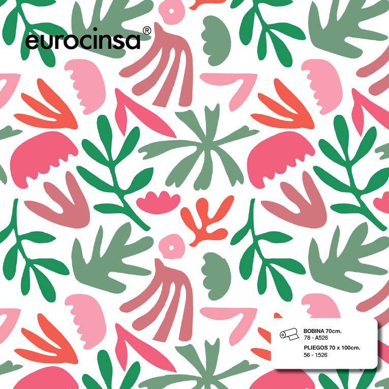 BOBINA PAPEL FANTASIA TODO AÑO 70cm. x 9,5-9,8 Kg.