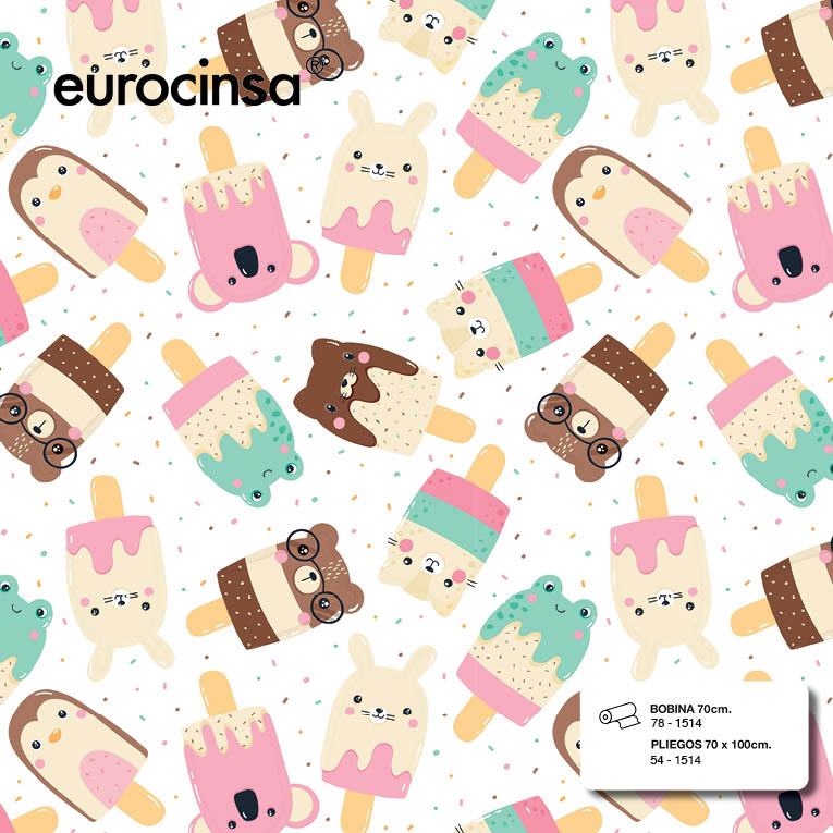 PLIEGO PAPEL FANTASIA TODO AÑO 70x100cm.