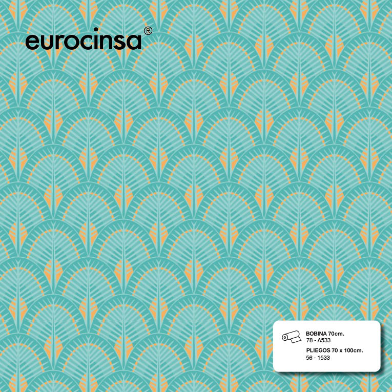 BOBINA PAPEL FANTASIA TODO AÑO 70cm. x 9,5-9,8 Kg.