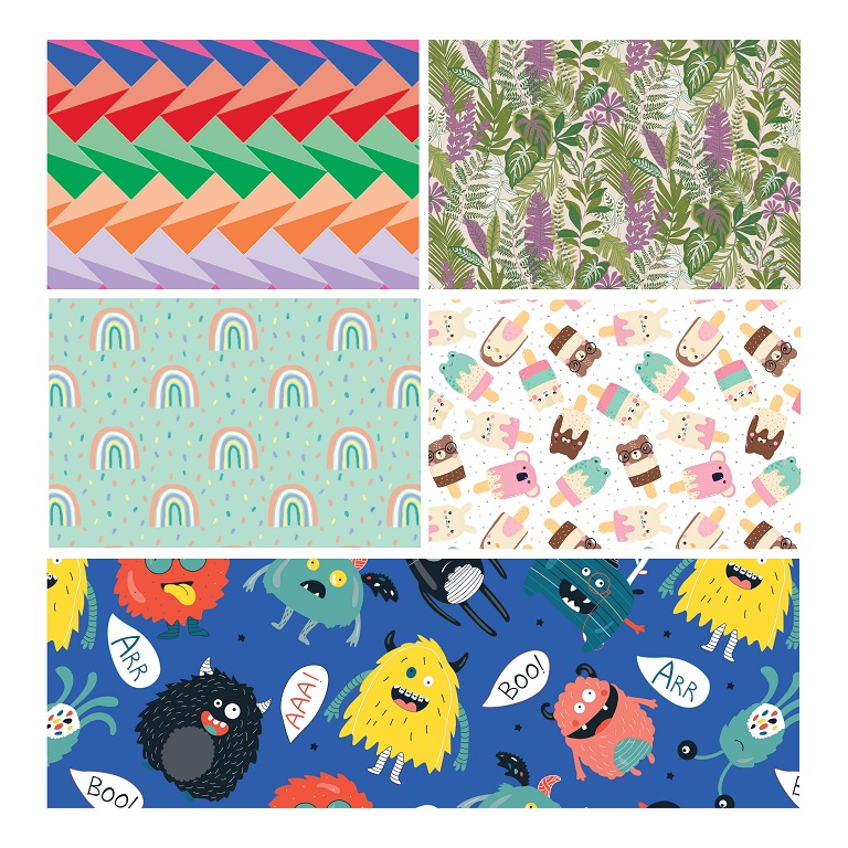 CAJA 25 ROLLITOS TODO AÑO 70cm. x 5m. 58gr. CON CARTONETTE