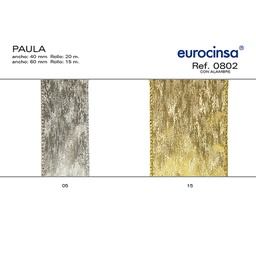 [070715] ROLLO CINTA PAULA A-40mm. C-15 20m. CON ALAMBRE