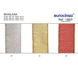 [072405] ROLLO CINTA SHALMA A-38mm. C-05 20m. CON ALAMBRE