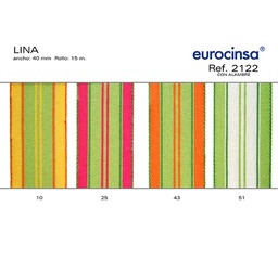 [084143] ROLLO CINTA LINA A-40mm. C-43 15m. CON ALAMBRE