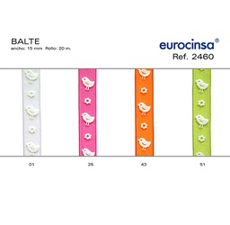 [096501] ROLLO CINTA BALTE A-15mm. C-01 20m.