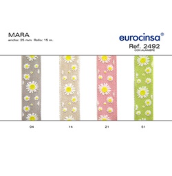 [097004] ROLLO CINTA MARA A-25mm. C-04 15m. CON ALAMBRE