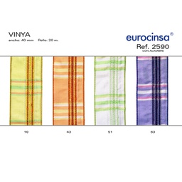 [097251] ROLLO CINTA VINYA A-40mm. C-51 20m. CON ALAMBRE