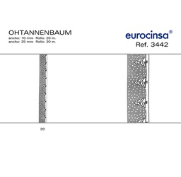 [107605] ROLLO CINTA OHTANNENBAUM A-10mm. C-05 20m.