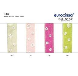 [114021] ROLLO CINTA IDA A-25mm.C-21 15m. CON ALAMBRE