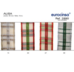 [122659] ROLLO CINTA ALISA A-40mm. C-59 15m. CON ALAMBRE