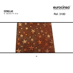 [123116] ROLLO CINTA ESTRELLAS A-150mm. C-16 10m. CON ALAMBRE