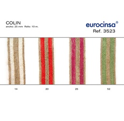 [125625] ROLLO CINTA COLIN A-25mm. C-25 10m.