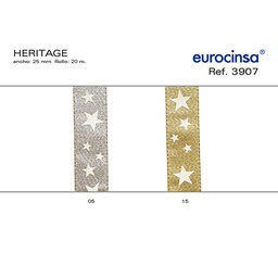 [128605] ROLLO CINTA HERITAGE A-25mm. C-05 20m.