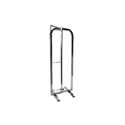[41MV70] DISTRIBUIDOR METAL CROMADO VERTICAL PARA BOBINA 70cm. CON CUCHILLA DESLIZANTE