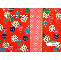 [530455] PLIEGO PAPEL FANTASÍA NAVIDAD 70x100cm.