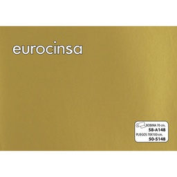[58A148] BOBINA PAPEL LISO ORO 70cm. x 7,8-8,4kg.