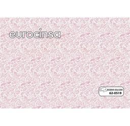 [620519] BOBINA POLIPROPILENO TRANSPARENTE IMPRESO 35micras 80cm. x 50m.