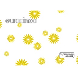 [620522] BOBINA POLIPROPILENO TRANSPARENTE IMPRESO 35micras 80cm. x 50m.