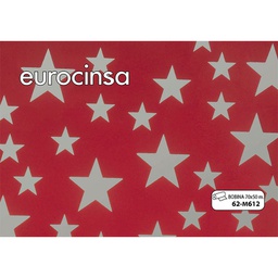 [62M612] BOBINA POLIPROPILENO METALIZADO IMPRESO 30micras 70cm. x 50m.