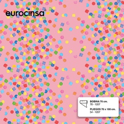 [781207] BOBINA PAPEL FANTASIA TODO AÑO 70cm. x 7,1-7,8Kg.