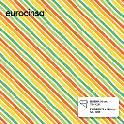 [PBA231] BOBINA PAPEL FANTASIA TODO AÑO 70cm. x 9,5-9,8 Kg.