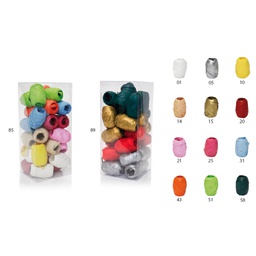 [850543] BOTE 30 BARRILETES POLYRAPHIA A-15mm. C-43 10m.