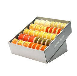 [894043] BOUTIQUE CINTA TEXTIL ORANGE SPRING A-25mm. 20 Rollos x 3m. A-40mm.15 Rollos x 2m. C-43