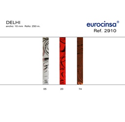 [L00320] ROLLO CINTA DELHI A-10mm. C-20 250m.
