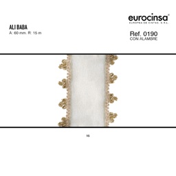 [L01116] ROLLO CINTA ALI BABA A-60mm. C-16 15m.