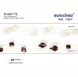 [L03279] TIRA DE ABALORIOS SUSETTE A-00mm. C-79 1,50m.