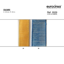 [L06310] ROLLO CINTA COLOURS A-25mm. C-10 25m.