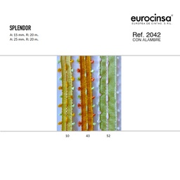 [L07010] ROLLO CINTA SPLENDOR A-25mm. C-10 20m.