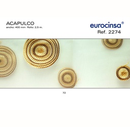 [L12772] ROLLO CINTA ACAPULCO A-400mm. C-72 2,5m.