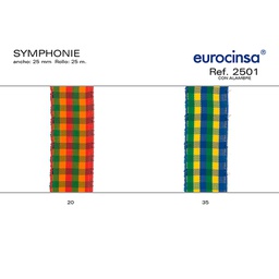 [L15720] ROLLO CINTA SYMPHONIE A-40mm. C-20 25m.