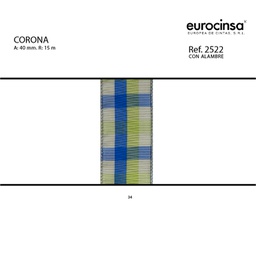 [L16954] ROLLO CINTA CORONA A-25mm. C-54 20m.