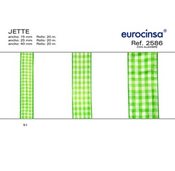[L19210] ROLLO CINTA JETTE A-40mm. C-10 20m.
