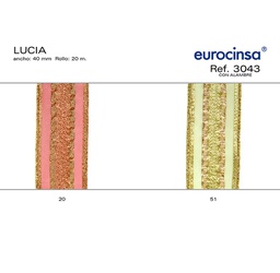 [L26320] ROLLO CINTA LUCIA  A-40mm. C-20 20m.