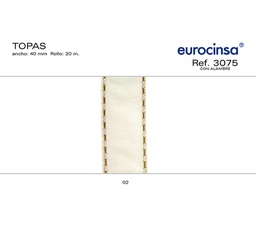 [L28002] ROLLO CINTA TOPAS A-40mm. C-02 20m.
