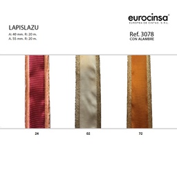 [L28302] ROLLO CINTA LAPISLAZU A-55mm. C-02 20m.