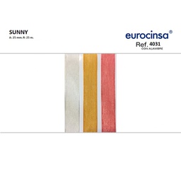 [L35360] ROLLO CINTA SUNNY A-25mm. C-14 25m.