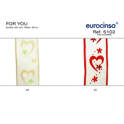 [L46802] ROLLO CINTA FOR YOU A-40mm. C-02 20m.