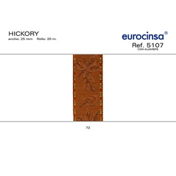 [L47072] ROLLO CINTA HICKORY A-40mm. C-72 20m.