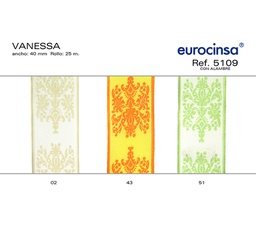 [L47243] ROLLO CINTA VANESSA A-40mm. C-43 20m.