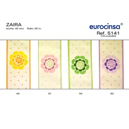 [L48963] ROLLO CINTA ZAIRA A-40mm. C-63 20m.