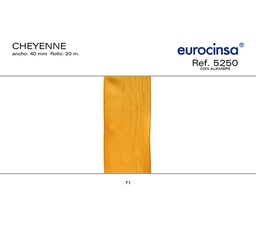 [L50971] ROLLO CINTA CHEYENNE A-40mm. C-71 20m.