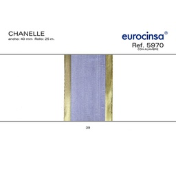 [L55539] ROLLO CINTA CHANELLE A-60mm. C-39 25m.