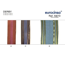 [L55958] ROLLO CINTA DERBY A-60mm. C-58 25m.