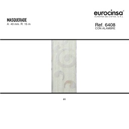 [L58040] ROLLO CINTA MASQUER A-40mm. C-40 15m.